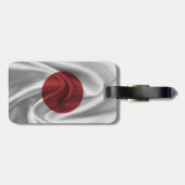 Étiquette À Bagage Drapeau Du Japon (Dos horizontal)