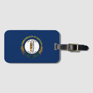 Étiquette À Bagage Drapeau du Kentucky