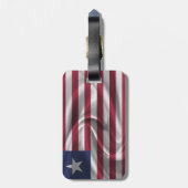 Étiquette À Bagage Drapeau du Liberia (Dos Vertical)