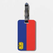 Étiquette À Bagage Drapeau du Liechtenstein (Dos Vertical)