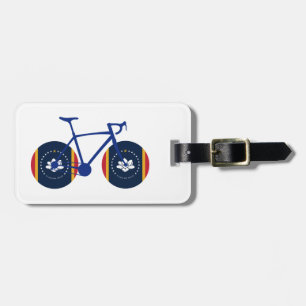 Étiquette À Bagage Drapeau du Mississippi cyclisme