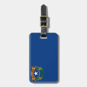 Étiquette À Bagage Drapeau du Nevada (Devant Vertical)