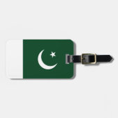 Étiquette À Bagage Drapeau du Pakistan (Devant horizontal)