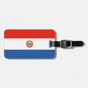 Étiquette À Bagage Drapeau du Paraguay