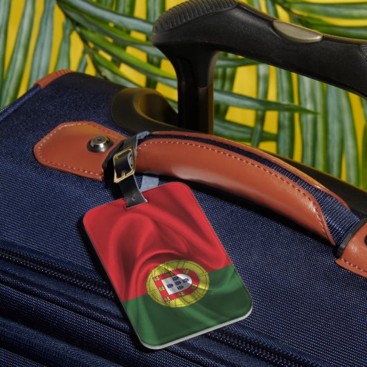 Étiquette À Bagage Drapeau Du Portugal (Insitu Rectoal 1)
