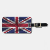 Étiquette À Bagage Drapeau Du Royaume-Uni (Devant horizontal)
