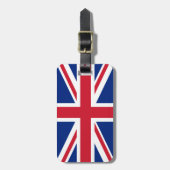 Étiquette À Bagage Drapeau du Royaume-Uni personnalisé (Devant Vertical)