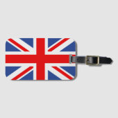 Étiquette À Bagage Drapeau du Royaume-Uni - UK (Devant Horizontal)