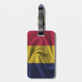 Étiquette À Bagage Drapeau du Tchad (Dos Vertical)