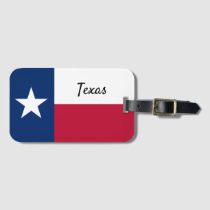 Étiquette À Bagage Drapeau du Texas 