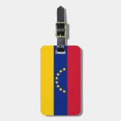 Étiquette À Bagage Drapeau du Venezuela (Devant Vertical)