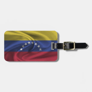 Étiquette À Bagage Drapeau Du Venezuela