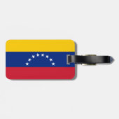 Étiquette À Bagage Drapeau du Venezuela (Dos horizontal)