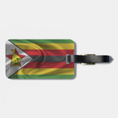 Étiquette À Bagage Drapeau du Zimbabwe (Dos horizontal)