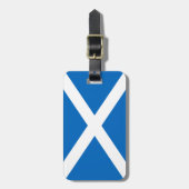 Étiquette À Bagage Drapeau écossais Saltire (Devant Vertical)
