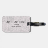 Étiquette À Bagage Drapeau et symboles du Japon ID153 (Dos horizontal)