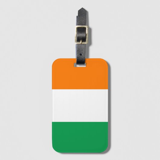 Étiquette À Bagage Drapeau irlandais (Devant Vertical)