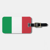 Étiquette À Bagage Drapeau italien (Devant horizontal)
