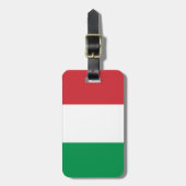 Étiquette À Bagage Drapeau italien (Devant Vertical)
