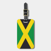 Étiquette À Bagage Drapeau jamaïcain (Devant Vertical)