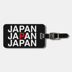 Étiquette À Bagage Drapeau JAPON