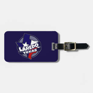 Étiquette À Bagage Drapeau Laredo Texas marque de bagage