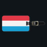 Étiquette À Bagage Drapeau Luxembourg Bagage Tag avec bracelet en cui<br><div class="desc">Drapeau Luxembourg Bagage Tag avec bracelet en cuir</div>