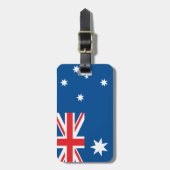 Étiquette À Bagage Drapeau national australien (Devant Vertical)