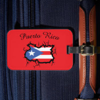 Drapeau national de la carte Porto Rico minimale