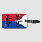 Étiquette À Bagage Drapeau national des Philippines Funny Patriotic (Devant Horizontal)