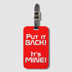 Étiquette À Bagage Drapeau national suisse Patriotique