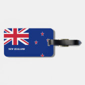 Étiquette À Bagage Drapeau néo-zélandais (Dos horizontal)