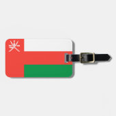 Étiquette À Bagage Drapeau Oman Easy ID Personal (Devant horizontal)