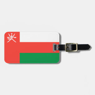 Étiquette À Bagage Drapeau Oman Easy ID Personal