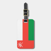Étiquette À Bagage Drapeau Oman Easy ID Personal (Devant Vertical)