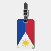 Étiquette À Bagage Drapeau philippin (Devant Vertical)