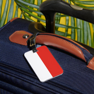 Étiquette À Bagage Drapeau polonais