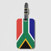 Étiquette À Bagage Drapeau sud-africain (Devant Vertical)
