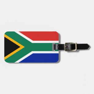 Étiquette À Bagage drapeau sud-africain