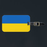 Étiquette À Bagage Drapeau ukrainien<br><div class="desc">Drapeau ukrainien</div>