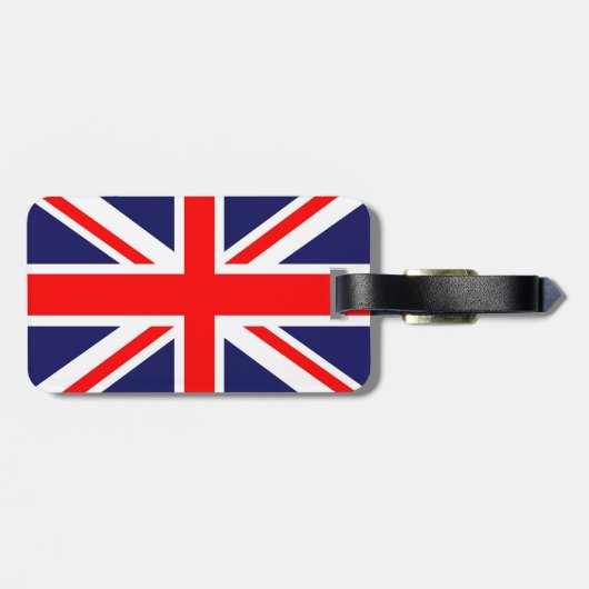 Étiquette À Bagage Drapeau Union Jack (Dos horizontal)