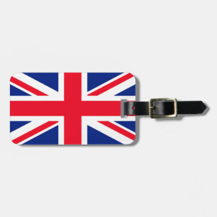 Étiquette À Bagage Drapeau Union Jack du Royaume-Uni