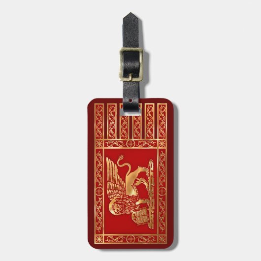 Étiquette À Bagage Drapeau vénitien (Devant Vertical)