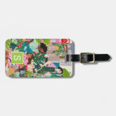 Étiquette À Bagage Draps de jardinage urbain illustrations de poutres (Devant horizontal)