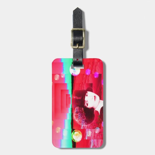 Étiquette À Bagage Dream Planet (Devant Vertical)