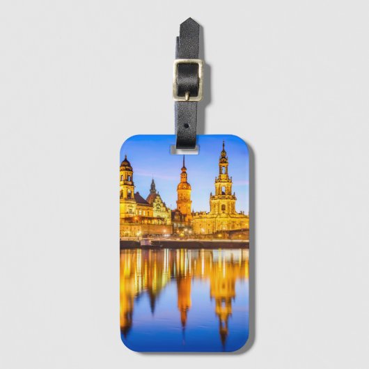 Étiquette À Bagage Dresde (Devant Vertical)