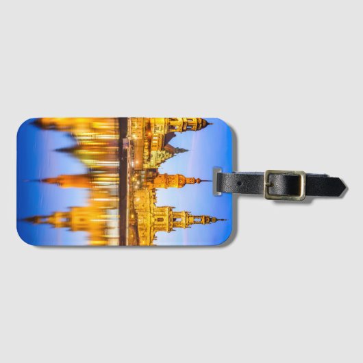 Étiquette À Bagage Dresde (Devant Horizontal)