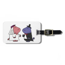 Drôle Caricature du Mariage de mariée et de chambr