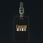 Étiquette À Bagage Drôle Crazy Cat Lady Kitty et Kitten Lover<br><div class="desc">J'Étais Normal Il Y A 3 Chats. Marchandises drôle et humoristique de chat pour amoureux des chats, maman de chat ou papa de chat, dame de chat fou, propriétaire de petits chatons et de chatons mignons. Cool et des produits graphiques géniaux pour ceux qui aiment leur animal de compagnie en...</div>