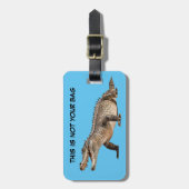 Étiquette À Bagage Drôle Floride Alligator bagages étiquettes (Devant Vertical)